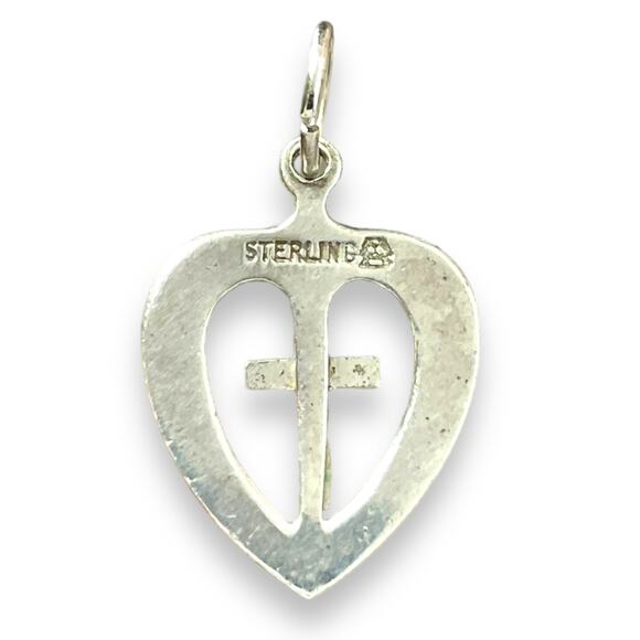 Sterling silver 925 cross pendant - Picture 3 of 4